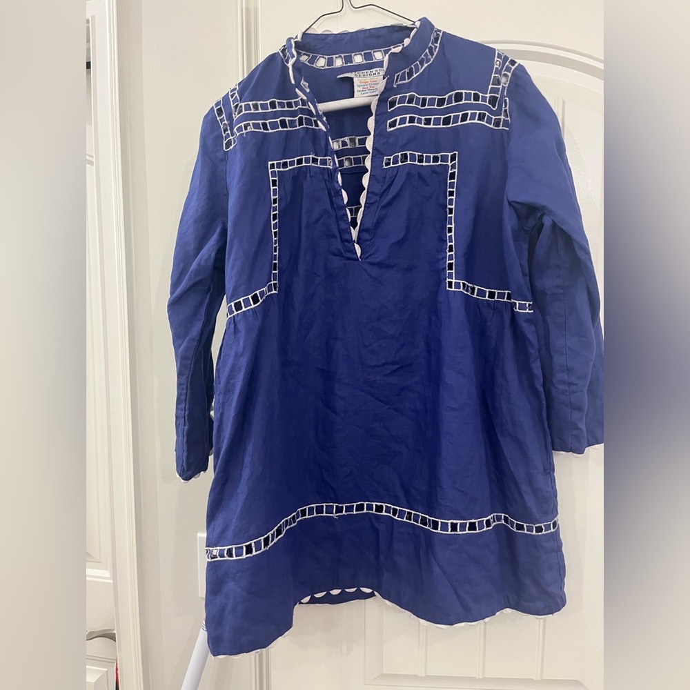 Gretchen Scott linen tunic